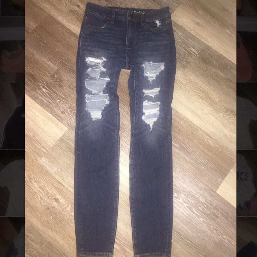 American Eagle Ripped Jeans